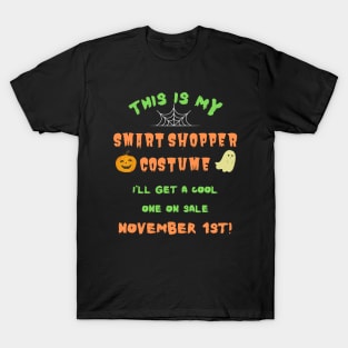 Smart Shopper Lazy Halloween Costume T-Shirt